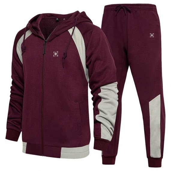 Men`s Hooded Athletic Tracksuit