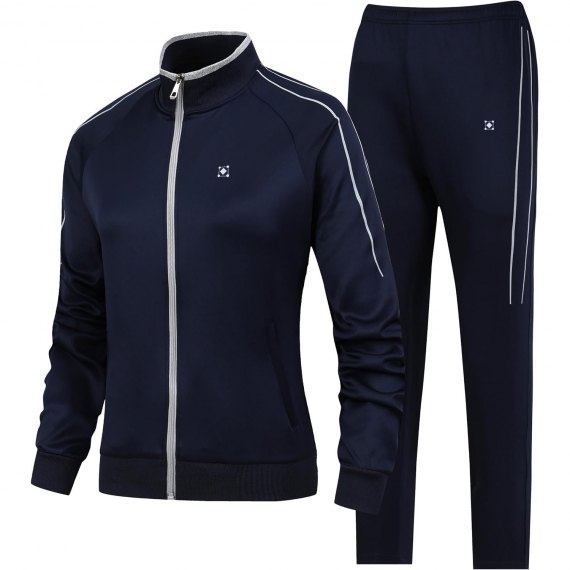 Athletic Full-Zip Tracksuit For Women